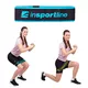 Resistance Band inSPORTline Hiplop M - Pink - Azure