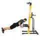 Free-Standing Pull-Up Station inSPORTline Power Tower PT250 - Black-Yellow