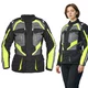 Women’s Motorcycle Jacket W-TEC Radana - Black-Grey-Green - Black-Grey-Green