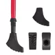 Trekking Poles inSPORTline Altiplano 100 Pair Red