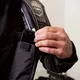 Men’s Leather Motorcycle Jacket W-TEC Dark Vintage - Dark Grey