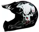 WORKER V310 Junior Motorcycle Helmet - Black Skull