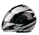 WORKER V200 Motorcycle Helmet - Black Graphics