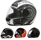 WORKER MAX603 Motorcycle Helmet - Black