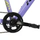 Junior Girls’ Bike Kross LEA JR 2.0 24” – 2025 - fialová / černá / lesk