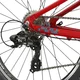 Junior Bike Kross LEVEL JR 1.0 24” Gen 007 - červená / marinový / lesk