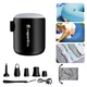 Multifunctional Mini Pump w/ Light inSPORTline Karlston - Black - Black