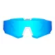 Children’s Sunglasses Altalist Kizuna JR - White-Blue with Blue Lenses