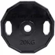 Rubber Coated Olympic Weight Plate Set inSPORTline Ruberton 1.25-25kg