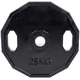 Rubber Coated Olympic Weight Plate Set inSPORTline Ruberton 1.25-25kg