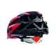Cycling Helmet Nexelo Straight - tyrkys-bílá
