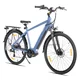 Trekking E-Bike Lamassu Allanton 27.5” 374 Wh • Up to 80 km Range - Blue - Blue