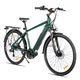 Trekking E-Bike Lamassu Allanton 27.5” 374 Wh • Up to 80 km Range - Blue - Green