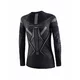 Women’s Long-Sleeve Performance Shirt Brubeck Dry LS1736W - Black/Graphite