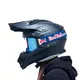 Motocross Goggles Red Bull Spect Strive Panovision, Matte Blue, Blue Mirrored Lens