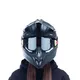 Motocross Goggles Red Bull Spect Strive Panovision, Matte Black, Silver Mirrored Lens