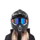 Motocross Goggles Red Bull Spect Whip, Matte Blue, Blue Mirrored Lens