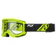 Children’s Motocross Goggles Fly Racing Focus Youth - červená/černá, čiré plexi - černá/hi-vis, čiré plexi