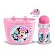 Cycling Set Minnie (Basket, Water Bottle, Bell) – Pink