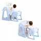 Drawing Board w/ Chair inSPORTline Gacino - Pink - Blue