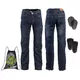 Men’s Moto Jeans W-TEC Pawted - Dark Blue - Dark Blue