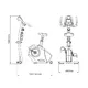 Exercise bike inSPORTLine Cepron