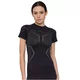 Women's Short-Sleeve Performance Shirt Brubeck Dry SS1465W - Black/Graphite