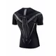 Men’s Short-Sleeve Performance Shirt Brubeck Dry SS1466M - Black/Graphite