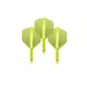 Dart Flights Target K-Flex Neon No.6 Short – 3-Pack - Fluo Yellow - Fluo Yellow