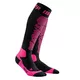 Women’s Compression Socks CEP Merino - Black/Pink