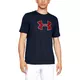 Men’s T-Shirt Under Armour Big Logo SS - Red