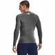 Men’s Compression T-Shirt Under Armour HG Armour Comp LS - Carbon Heather