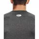 Men’s Compression T-Shirt Under Armour HG Armour Comp LS - Carbon Heather