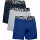 Men’s Boxer Jocks Under Armour Charged Cotton 6in – 3-Pack - Mod Gray - Royal