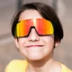 Polarized Sports Sunglasses VIF One Kids Black x Red