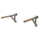 Wall Bars inSPORTline Wootaline 199 x 80 cm w/ Pull-Up Bar & Parallel Bars, Gray