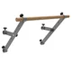 Wall Bars inSPORTline Wootaline 199 x 80 cm w/ Pull-Up Bar & Parallel Bars, Gray