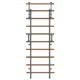 Wall Bars inSPORTline Wootaline 199 x 80 cm w/ Pull-Up Bar & Parallel Bars, Gray