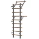 Wall Bars inSPORTline Wootaline 199 x 80 cm w/ Pull-Up Bar & Parallel Bars, Gray