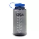 Outdoor Water Bottle NALGENE Wide Mouth Sustain 1 L - Gray w/Blue Cap