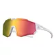 Children’s Sunglasses Altalist Kizuna Kids - černá se stříbrnými skly - White with Pink Lenses