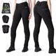 Women’s Motorcycle Leggings W-TEC Nombutta - Black - Black
