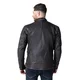 Leather Motorcycle Jacket W-TEC Mungelli EVO - vintage černo-hnědá