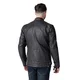 Leather Motorcycle Jacket W-TEC Mungelli EVO - vintage černo-hnědá