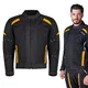 Men’s Summer Motorcycle Jacket W-TEC Tosheck - Black-Yellow - Black-Yellow