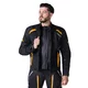 Men’s Summer Motorcycle Jacket W-TEC Tosheck - Black-Yellow