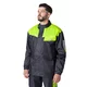 Motorcycle Rain Jacket W-TEC Igava - Black-Fluo Green