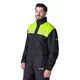 Rain Motorcycle Jacket W-TEC Rinstop - Black-Fluo