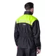 Rain Motorcycle Jacket W-TEC Rinstop - Black-Fluo