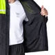 Rain Motorcycle Jacket W-TEC Rinstop - Black-Fluo